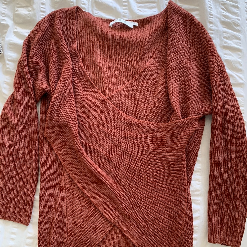Nordstrom ASTR Copper Sweater Size SMALL